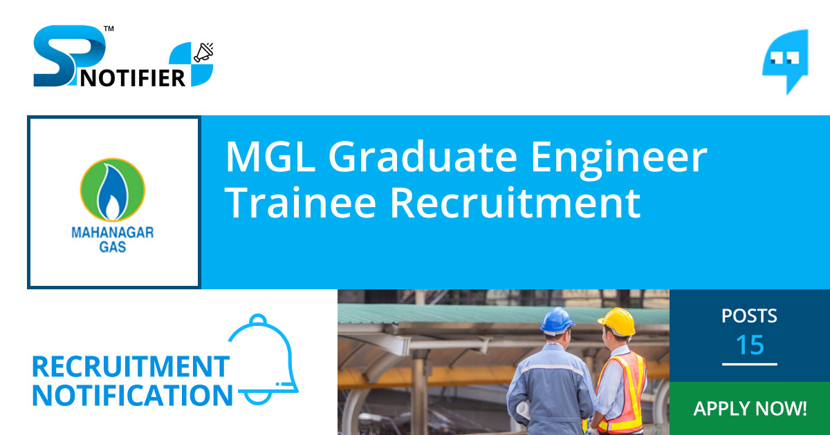 Mgl Engineering MGL Graduate Engineer Trainee Recruitment